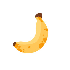 illustration of a cartoon banana