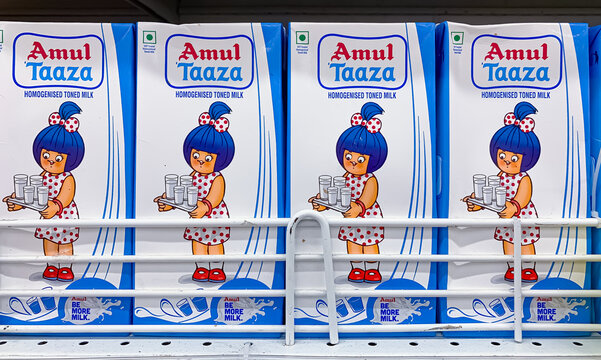 Amul Gold Full Cream Milk, Amul Taaza Toned Milk, Amul Slim n Trim Double Toned Milk, Amul Organic Cow Milk, Amul Fresh Milk, Amul Lactose Free Milk, Amul Camel Milk, Amul A2 Cow Milk. Amul Mithai.