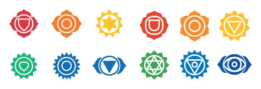 Chakra Icons Grid