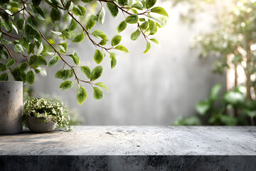 Background Shadow white light floor bg backdrop overlay mockup summer sunight overlay nature on room cement wall floor abstract blur muckup effect grey minimal platform for presentation product