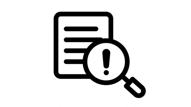 search issue document animated