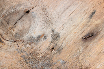 Old wooden texture for background that has natural cracks.