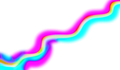 Abstract colorful gradient wave background in blue, pink, and cyan tones — smooth fluid light motion design for modern digital art and wallpapers