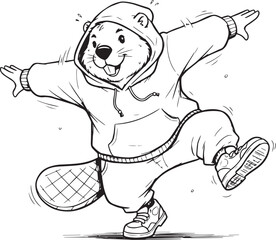 Dancing beaver break © Михаил Н