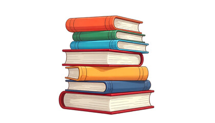 Simple book icon animation