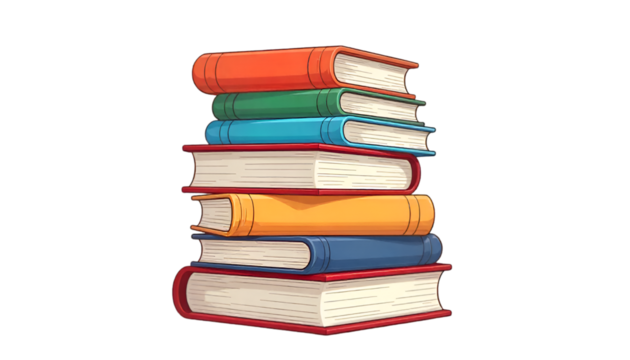 Simple book icon animation