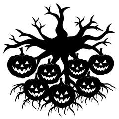 halloween pumpkin vector