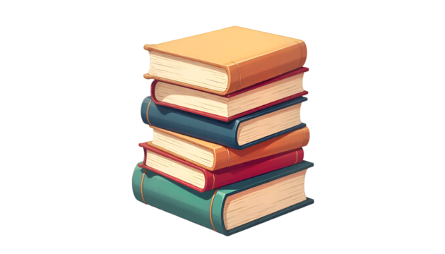 Simple book icon animation