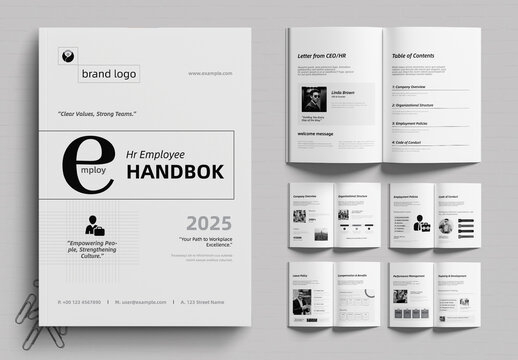 Employee Policy Handbook Template for Corporate Use