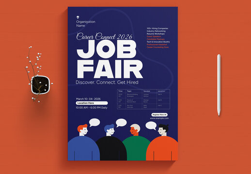 Job Fair Template Design
