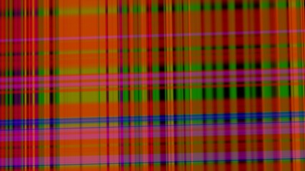 Abstract plaid pattern with vibrant colors creating a dynamic and modern textile design for backgrounds and creative projects with a bold aesthetic