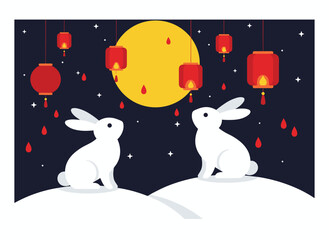The Mid-Autumn Moon Festival celebrates the moon and adorable rabbits