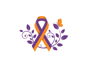 Psoriasis Awareness and Action Month: a time for support, celebration, and dedication, symbolized by purple and orange ribbons