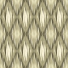 Desert Clay Diamond Ikat Pattern