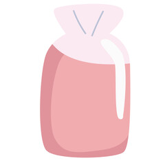 Rolled cake log with spiral pattern, ideal for festive, holiday, or elegant dessert-themed design projects and food illustrations.
