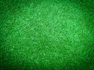 Green grass background, football field