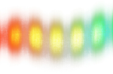 Abstract neon ribbed glass reflection texture on transparent background 