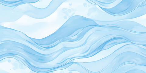 Heaven-Inspired Watercolor Cloud Painting with Airy Blue Tones, Gentle Flowing Lines, and Soft Dreamy Gradient Texture for Elegant Digital Art, Wallpaper, and Sky-Themed Graphic Design Backgrounds