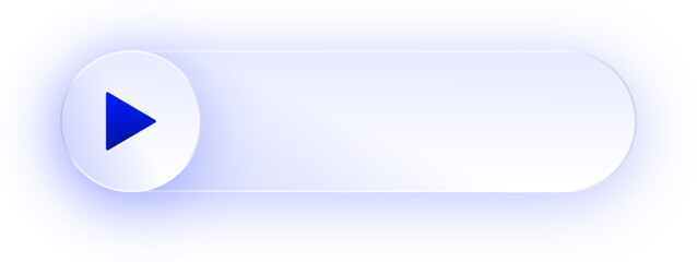 Glowing Play Button Button