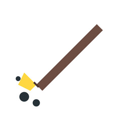 Calligraphy Pen with Ink Splatter Icon