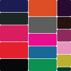 set of colorful vector banners