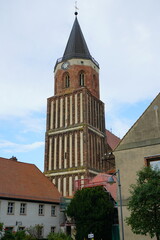 evangelische Stadtkirche in Calau in Brandenburg