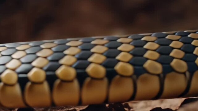 Cinematic close-up of a majestic King Cobra snake coiling and preparing to strike in its natural jungle habitat, capturing the intensity, detail, and raw power of one of nature&rsquo;s most feared predators