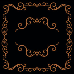 featuring a luxury ornamental frame design