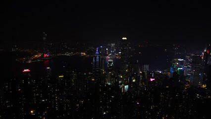 타워, 석양, 거리, 교통, 오늘밤, 경치, 마천루, sky, 저녁, 라이트, 도심,...