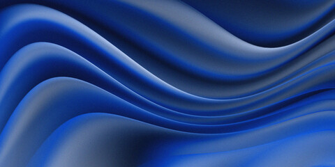 Liquid abstract blue gradient background with smooth lines.