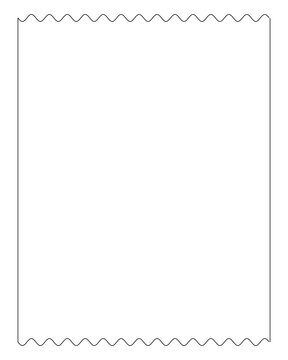 Wave Dots 4x5 Black Ultra Thin Vector