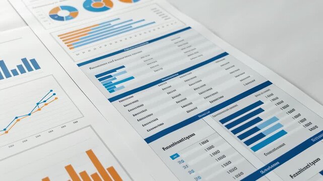 Dynamic data visualization reports for business analysis and decision making