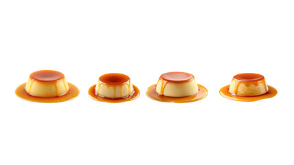 caramel pudding png
