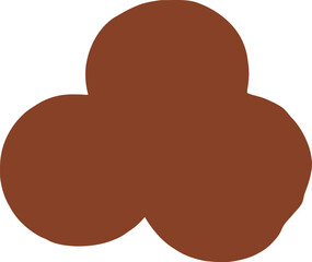 Three whole ripe nectarines clustered together on a white background fruit fresh