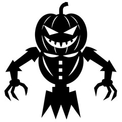 halloween pumpkin character
