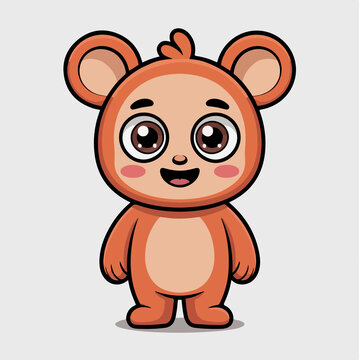 teddy cartoon charector