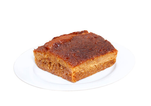 Serving of South African Malva pudding
