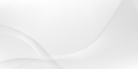 Modern grey background poster with dynamic. technology network Vector illustration art modern simple