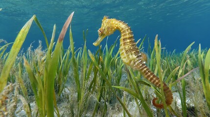  Captivating Seahorse Gracefully Glides