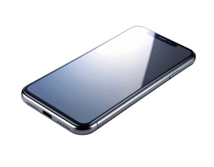 Ein Smartphone, transparenter Hintergrund, PNG