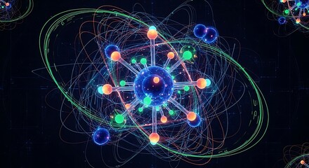 Atomic Structure - Visualizing the Quantum Realm with Energy Levels.