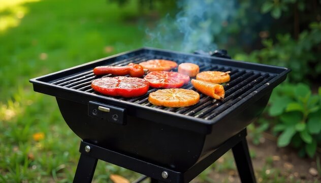 Durable steel grill frame, ready for assembly Perfect for outdoor cooking projects Strong, sturdy construction ensures lasting use Ideal for both gas and charcoal grills , food, stable