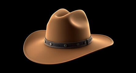 cowboy hat, western hat, ranch style, leather hat, vintage cowboy, classic western, rodeo fashion, country style, wild west, rustic charm, american cowboy, western accessory, hat illustration, vector 