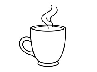 vintage coffee silhouette, retro mug silhouette, 50s diner coffee silhouette, enamel mug silhouette, camping coffee silhouette, mountain mug silhouette, adventure coffee silhouette, bicycle coffee sil