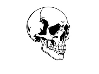 Skull art, Skull design, Skull illustration, Skull graphic, Horror skull icon, Scary skull vector, Gothic skull silhouette, Halloween skull art, Death symbol, Creepy skull logo, Bone head outline, Min