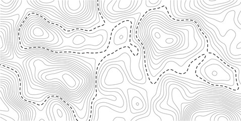 Seamless Light topographic topo contour map background, vector illustration .White wave paper curved reliefs abstract background. Vector illustration.. Design illustration for wall art, fabric.