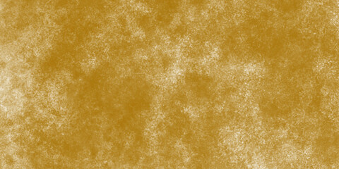 Yellow brown stained paper. Old retro letter texture. A textured gold background with a soft gradient from yellow to deep amber. brown concrete wall abstract background.
