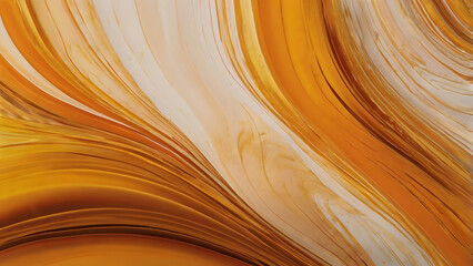 Swirling golden abstract. The golden abstract creates a visual experience with its flowing patterns and warm color palette.