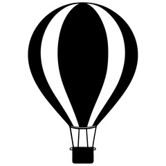 hot air balloon vector illustration