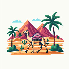 camel in desert  (3)